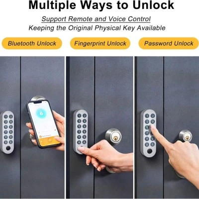Smart G-30 Lock Kit ασύρματη κλειδαρά Bluetooth με ασύρματο πληκτρολόγιο & συσκευή απομακρυσμένου ελέγχου  