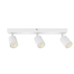 Σποτ οροφής τριπλό Arte Illumina Brava GU10 Max 5W Φ320x55x105mm S1962 λευκό 