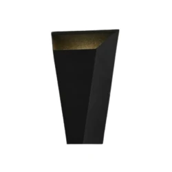 Απλίκα τοίχου αλουμινίου Arte Illumina up-down 6W 156lm θερμό φως 3000K 105x175x60mm IP54 μαύρη 