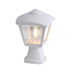 Κολωνάκι δαπέδου Fumagalli Disma Roby 1xE27 290x200mm λευκό