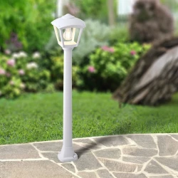 Κολωνάκι δαπέδου Fumagalli Giaffa Roby 1xE27 200x945mm λευκό