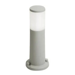 Κολωνάκι δαπέδου Fumagalli Amelia 400 1xE27 A60 LED 8,5W 3CCT γκρι οπαλ