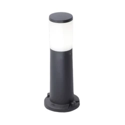 Κολωνάκι δαπέδου Fumagalli Amelia 400 1xE27 A60 LED 8,5W 3CCT μαύρο οπαλ