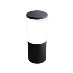 Κολωνάκι δαπέδου Fumagalli Amelia 250 1xE27 A60 LED 8,5W 3CCT μαύρο οπαλ