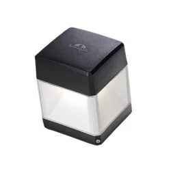 Απλίκα τοίχου Elisa Wall 1xGX53 LED 3W 3CCT 165x126mm IP55 μαύρη
