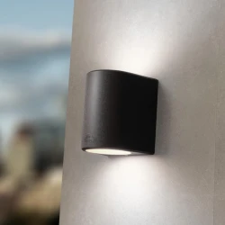 Απλίκα τοίχου Marta 160 2L Up/Down 2xGX53 LED 3W 3CCT 192x164mm μαύρο