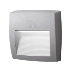 Απλίκα τοίχου Fumagalli Lorenza 150 LED 3,5W 3CCT λευκή IP55 γκρι