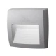 Απλίκα τοίχου Fumagalli Lorenza 150 LED 3,5W 3CCT λευκή IP55 γκρι