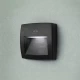 Απλίκα τοίχου Fumagalli Lorenza 150 LED 3,5W 3CCT IP55 μαύρη