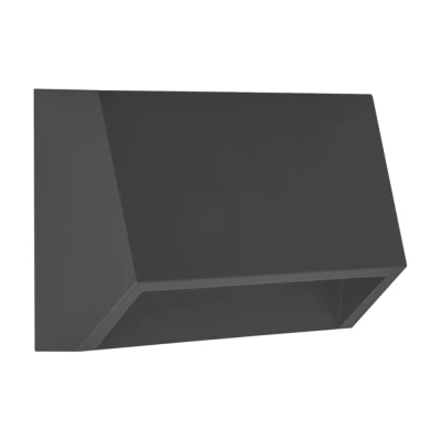 Φωτιστικό τοίχου Arte Illumina Pro slim LED 3W IP65 220-240V 3CCT 160x70mm μαύρο 