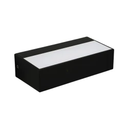 Φωτιστικό τοίχου Arte Illumina LED up-down πλαστικό 9W 472Lm 3CCT 171x46x83mm IP44 μαύρο 