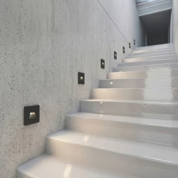 Φωτιστικό χωνευτό Arte Illumina LED 3W DC24V 3000K 18Lm 85x85x46mm IP54 μαύρο