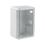 Κιβώτιο ABS 200x300x130mm με διάφανη πόρτα στεγανό IP65