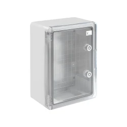 Κιβώτιο ABS 250x350x150 με διάφανη πόρτα στεγανό IP65