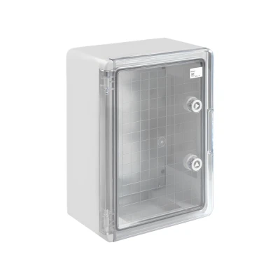 Κιβώτιο ABS 250x350x150 με διάφανη πόρτα στεγανό IP65