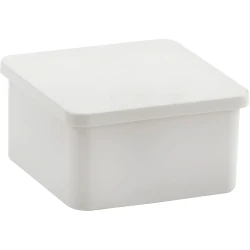 Μπουάτ εξωτερικό 100x100x40mm IP55 γκρι RAL 7035 Μπουάτ εξωτερικό 100x100x40mm IP55 γκρι RAL 7035