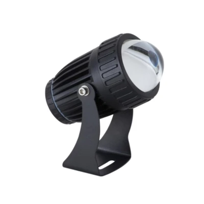 Σποτ κήπου αλουμινίου Arte Illumina wall washer 10W 238lm θερμό φως 3000K 65x180mm IP65 μαύρο