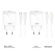 Τροφοδοτικό-ταχυφορτιστής XO-L141 PD 20W με θύρα USB-C Τροφοδοτικό-ταχυφορτιστής XO-L141 PD 20W με θύρα USB-C