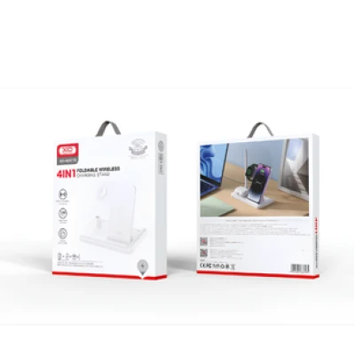 Ασύρματος φορτιστής 4 σε 1 XO-WX033 1 15W για smartphone, Apple Watch, AirPods και Apple Pencil