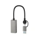 Αντάπτορας δικτύου XO XO-HUB018 USB-A/USB-C σε RJ45 100Mbs Αντάπτορας δικτύου XO XO-HUB018 USB-A/USB-C σε RJ45 100Mbs