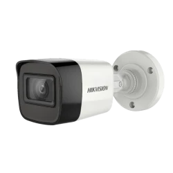 Κάμερα Hikvision Mini Bullet 4 σε1 με ανάλυση εικόνας 5MP DS-2CE16H0T-ITF 2.8mm με εμβέλεια 20m IP67
