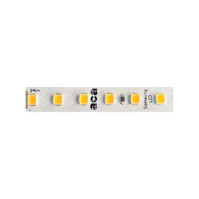 Tαινία LED SAMSUNG μήκος 5m 7.7W/M 1280LM/M 24VDC θερμό χρώμα φωτός 3000K Ra80 8mm 5YRS IP20