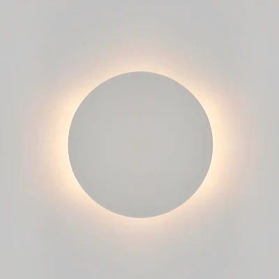 Φωτιστικό LED RAFA επίτοιχο με φυσικό λευκό χρώμα 8W 570Lm θερμό χρώμα φωτός 3000K & διάσταση Φ260x45mm