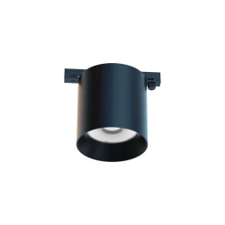 Φωτιστικό σποτ μαγνητικό mini σε μαύρο χρώμα 24VDC 7W ενδιάμεσο χρώμα φωτός 4000K 700lm 36° RA90 & διάσταση Φ68x71(83,4)mm