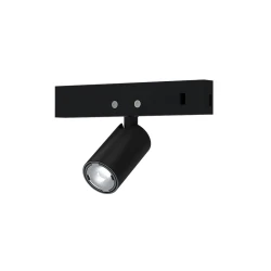 Φωτιστικό σποτ μαγνητικό mini μαύρο 24VDC 1W  ενδιάμεσο χρώμα φωτός 4000K 85lm 24° & διάσταση Φ12x22(38)mm