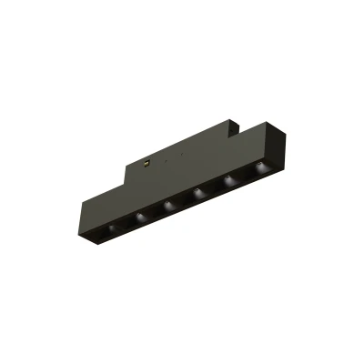 Φωτιστικό μαγνητικό Mini σε μαύρο χρώμα ΜΙΝΙ 24VDC 5W θερμ΄ο χρώμα φωτός  3000K 240LM 36° RA90 με μήκος L10cm