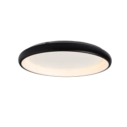 Φωτιστικό οροφής LED DIANA 73W με επιλογή απόχρωσης φωτός CCT 5250lm μαυρό ματ χρώμα μεταλλικό D81xH8,5xcm Φωτιστικό οροφής LED DIANA 73W με επιλογή απόχρωσης φωτός CCT 5250lm μαυρό ματ χρώμα μεταλλικό D81xH8,5xcm