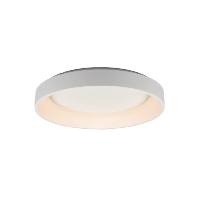 Φωτιστικό σποτ οροφής Led Apollo 73W με δυνατότητα επιλογής απόχρωσης φωτός CCT 5450lm λευκό μεταλλικό D78xH14cm Φωτιστικό σποτ οροφής Led Apollo 73W με δυνατότητα επιλογής απόχρωσης φωτός CCT 5450lm λευκό μεταλλικό D78xH14cm
