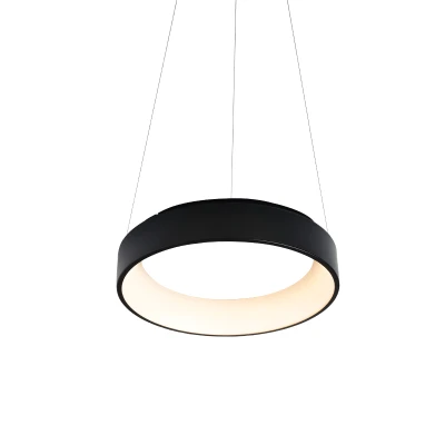 Κρεμαστό φωτιστικό Led Αpollo 36W CCT με δυνατότητα ρύθμισης απόχρωσης φωτός 3670lm μαύρο μεταλλικό D45xH12cm Κρεμαστό φωτιστικό Led Αpollo 36W CCT με δυνατότητα ρύθμισης απόχρωσης φωτός 3670lm μαύρο μεταλλικό D45xH12cm