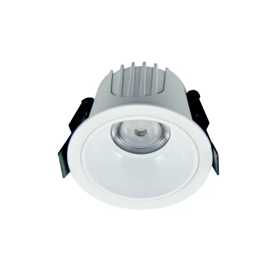 Φωτιστικό σποτ LED χωνευτό λευκό χρώμα 10W ψυχρό 6500K 1100Lm 40° IP44 230V AC Ra80 Φ87*62mm 