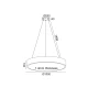 ΚΡΕΜΑΣΤΟ ΦΩΤΙΣΤΙΚΑ LED OPTIMUS 100W 9500LM CCT ΜΑΥΡΟ ΜΕΤΑΛΛΙΚΟ D100XH120CM ΚΡΕΜΑΣΤΟ ΦΩΤΙΣΤΙΚΑ LED OPTIMUS 100W 9500LM CCT ΜΑΥΡΟ ΜΕΤΑΛΛΙΚΟ D100XH120CM