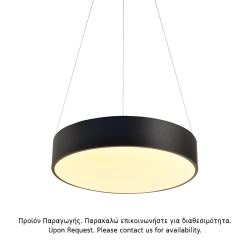 ΚΡΕΜΑΣΤΟ ΦΩΤΙΣΤΙΚΟ LED OPTIMUS 50W 4800LM CCT ΜΑΥΡΟ ΜΕΤΑΛΛΙΚΟ D50XH135CM 