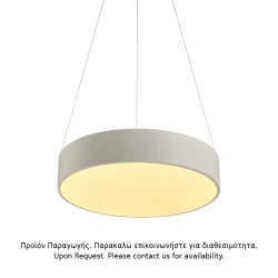 ΚΡΕΜΑΣΤΟ ΦΩΤΙΣΤΙΚΟ LED OPTIMUS 50W 4800LM CCT ΛΕΥΚΟ ΜΕΤΑΛΛΙΚΟ D50XH135CM 