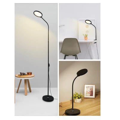 Φωτιστικό LED γραφείου STEFAN 3 in 110W CCT STEP DIMMABLE σε μαύρο χρώμα ΑΒS - αλουμίνιο  32Χ40Χ7cm