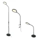 Φωτιστικό LED γραφείου STEFAN 3 in 110W CCT STEP DIMMABLE σε μαύρο χρώμα ΑΒS - αλουμίνιο  32Χ40Χ7cm