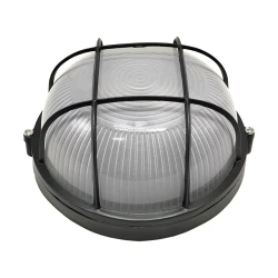 Απλίκα Χελώνα Σκούρο Γκρι Αμμώδες E27 έως 100W Στεγανή IP45 