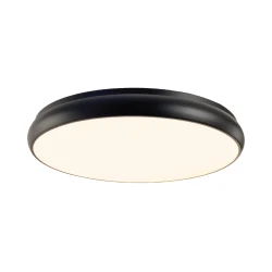 Φωτιστικό οροφής LED 54W CCT 3000-4000-6000K 4320lm μαύρο μεταλλικό σειρά KALLISTA Φ60xΥ8cm