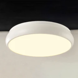 Φωτιστικό Οροφής KALLISTA LED 70W 5600lm Λευκό Μεταλλικό d80xh8cm 