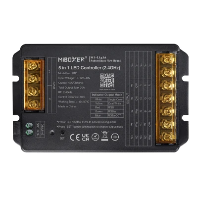 RF Controller/Dimmer για Ταινίες LED 12V/24V/48V 360W/720W/1440W Μονόχρωμες/CCT/RGB/RGBW/RGB+CCT