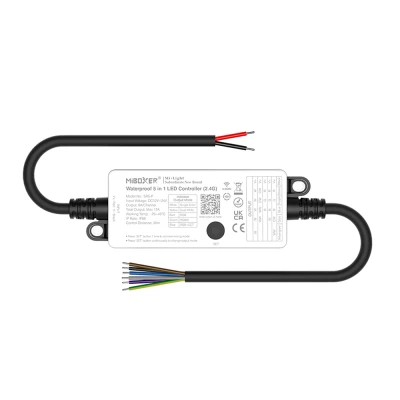 RF Controller/Dimmer για Ταινίες LED 12V/24V 144W/288W Μονόχρωμες/CCT/RGB/RGBW/RGB+CCT Αδιάβροχο IP66