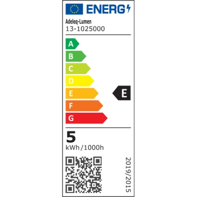 Λάμπα LED GU10 5W 230V AC θερμό λευκό φως 2700k 500 Lumen δέσμης 30° Ø50mm