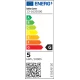 Λάμπα led MR16 GU5.3 5W 12V AC/DC 3000k θερμό λευκό φως δέσμης 105° 450 lumen Ø50mm Economy