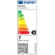 Λάμπα led ισχύος MR16 GU5.3 7W 12V AC/DC 6200k ψυχρό λευκό φως δέσμης 30° 480 lumen Economy