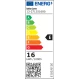 Λάμπα Led Cog Filament Globe διάφανη Ø125mm E27 16W 230V θερμό φως 2800k 2080lm δέσμης 360°