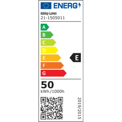 Φωτιστικό LED γραμμικό αλουμινίου 50W με ενδιάμεσο λευκό φως 4000K μη΄κος 150cm και μαύρο σώμα 