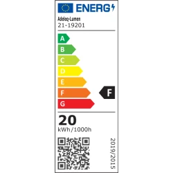 Led πλαφονιέρα στρόγγυλη Φ290mm 20W 230V 1600lm 4000K ενδιάμεσο φως εσωτερικού χώρου IP20